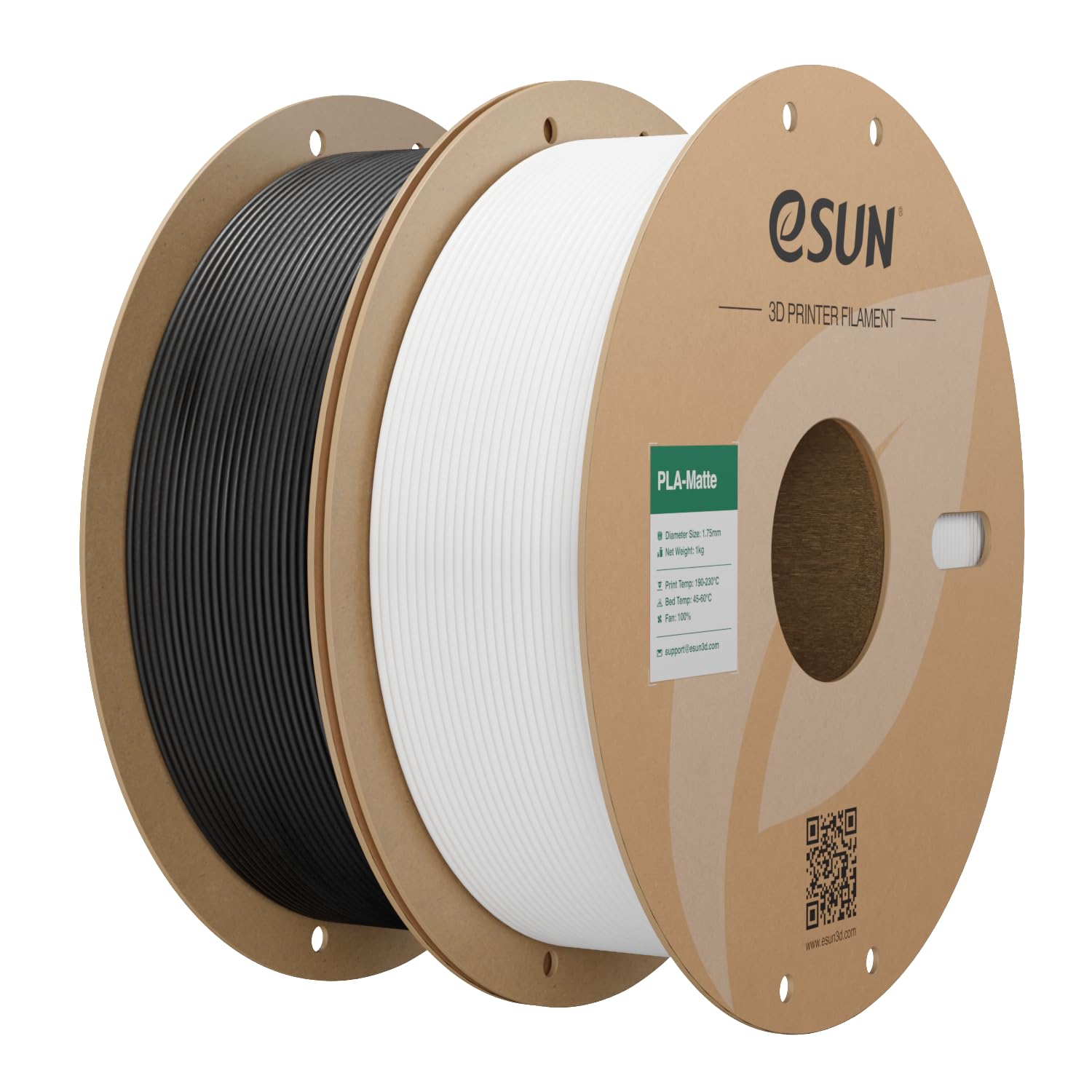 eSUN ABS+ Filament 1.75mm, ABS Plus 3D Drucker Filament, Maßgenauigkeit +/- 0.05mm, 1KG (2.2 LBS) Spule für 3D Drucker in Vakuumverpackung