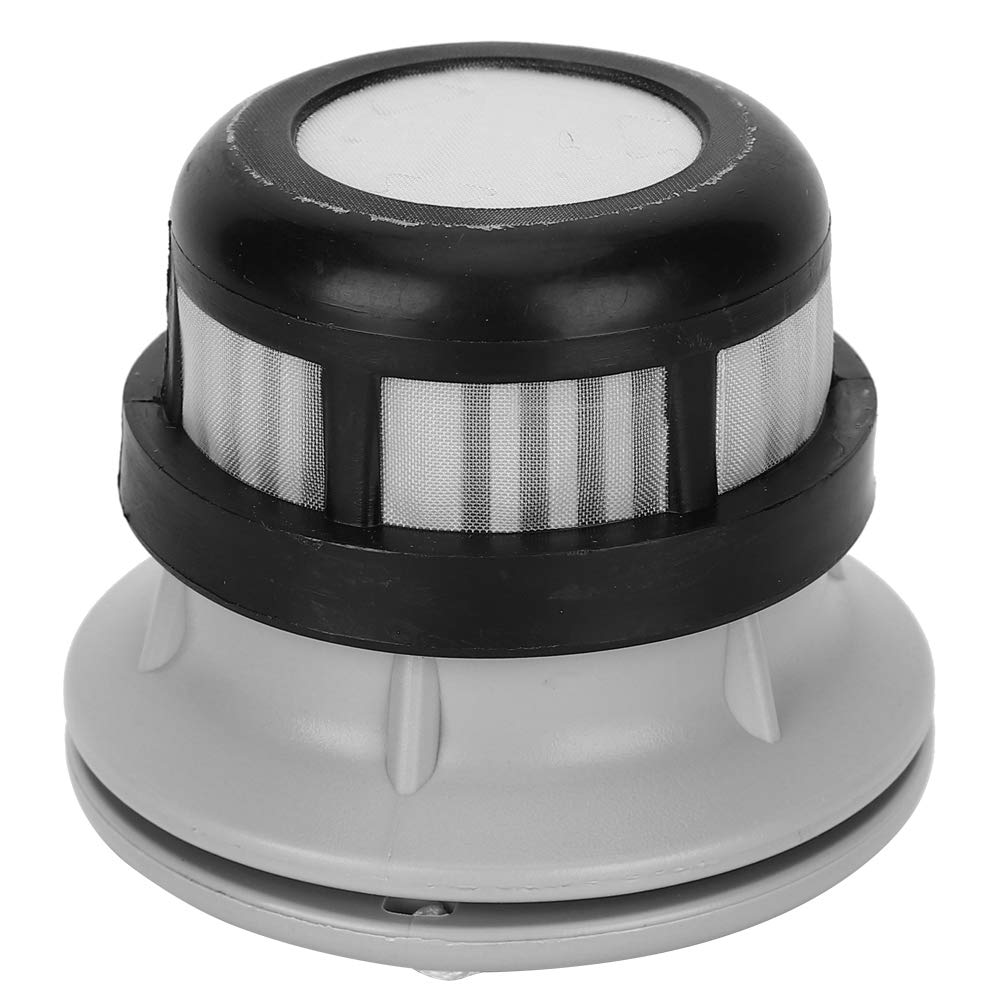 Safety Air Valve with Filter Mesh for Inflatable Tent and Boat, Easy Installation PVC Accessory in Gray (Black) (Gray)