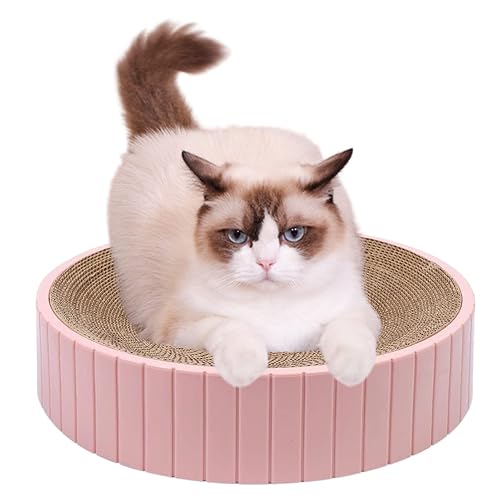 Stronrive Rascador para Gatos, Almohadilla para Rascar para Gatos Papel Corrugado