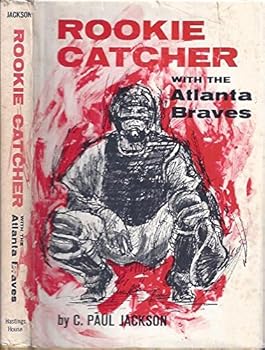 Hardcover Rookie catcher with the Atlanta Braves, Book