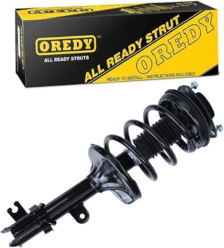OREDY Puntal delantero izquierdo con montaje de resorte helicoidal de reemplazo para Hyundai Tucson 2005-2009 Kia Sportage 2005-2010 - 172220