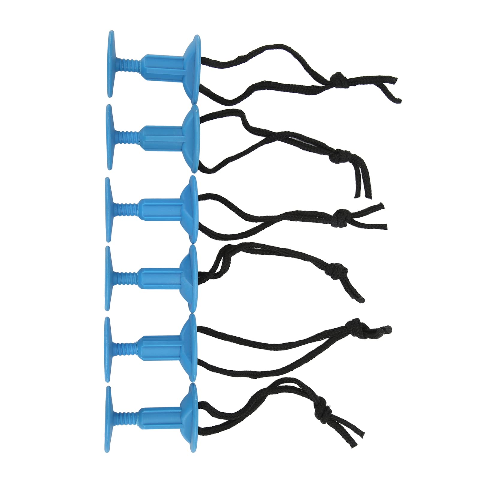 Uxsiya 6Pcs Surf Board Leash Plug Sturdy Leg Rope Attachment Surfboard Accessory for Surfers (Blue), Uxsiyak6r3gg2zu7-12