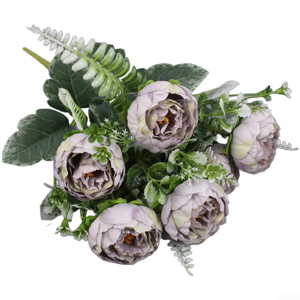 Pivoines artificielles réalistes pour oublier les fleurs fanées