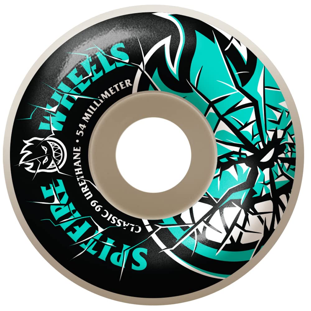 Roue de Skateboard 54mm Shattered Big Head Blanc
