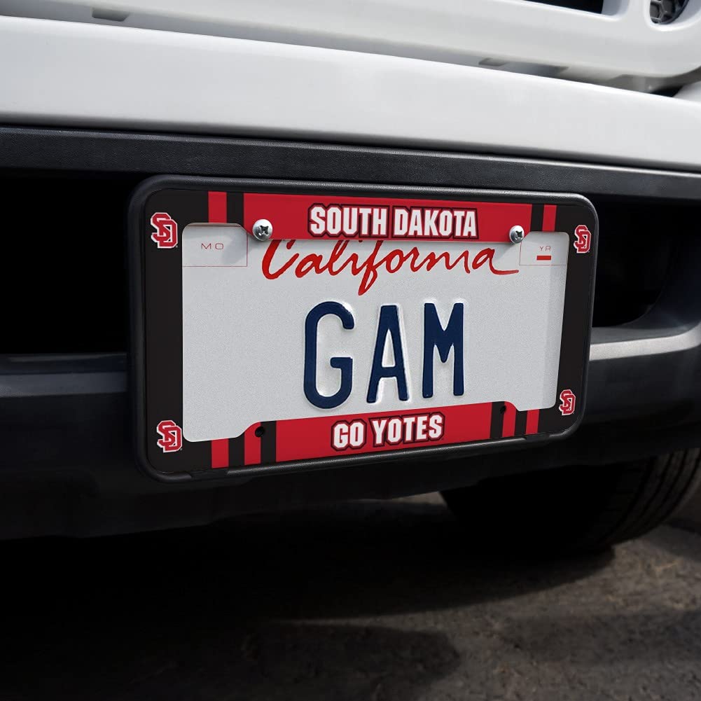 GRAPHICS & MORE University of South Dakota Logo License Plate Tag Frame