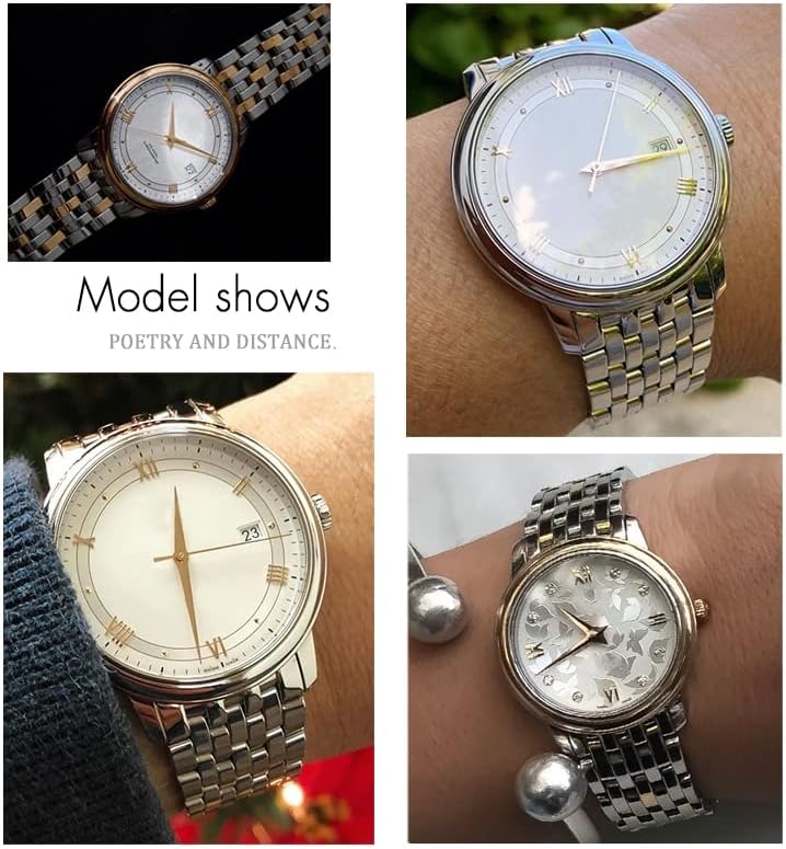 ZUC 316L Curved End Stainless Steel Watchbands 19mm 16mm 20mm For Omega DE VILLE PRESTIGE Orbis Edition Watch Strap Folding Clasp