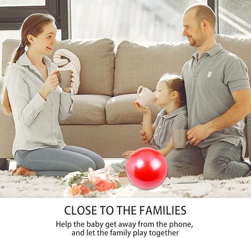 Miniatura 7 de Totority Pelota de juego de rebote, 5 bolas de flapping brillantes, pelota de juego deportiva, juguete para niños para interiores y exteriores