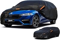 Kayme 7 rétegű vízálló autótakaró Skoda Octavia Combi-hoz reflektív csíkokkal 1