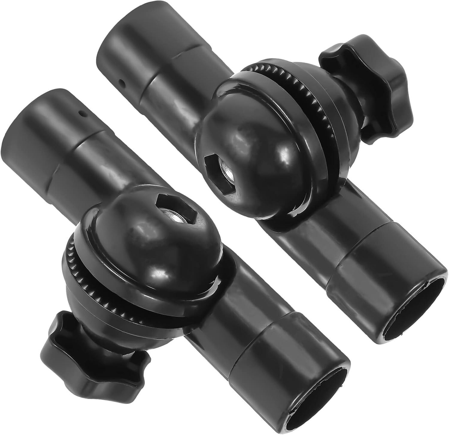 BESPORTBLE 2pcs Heavy Duty Elbow Joint Connector Fishing Rod and Umbrella Rack Connector for Strollers