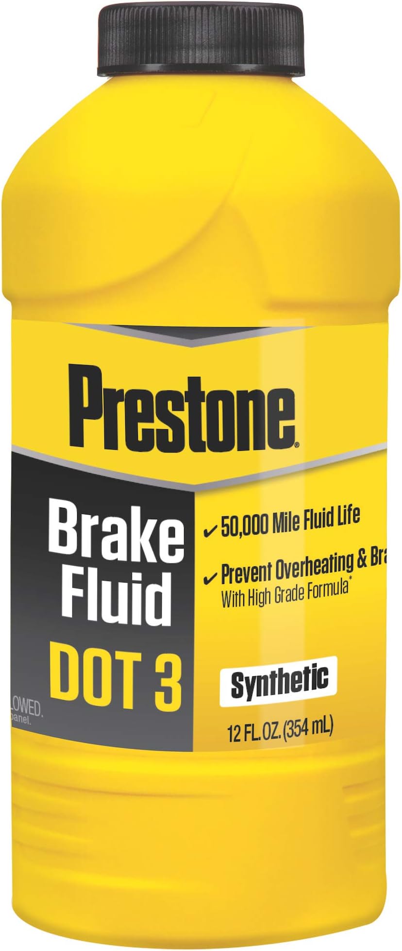 Prestone AS400 DOT 3 Synthetic Brake Fluid - 12 oz.