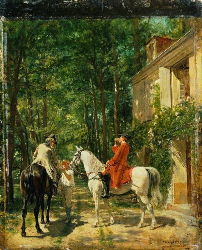 Tableau La Locanda Lungo La Strada en toile haute définition 60x90cm