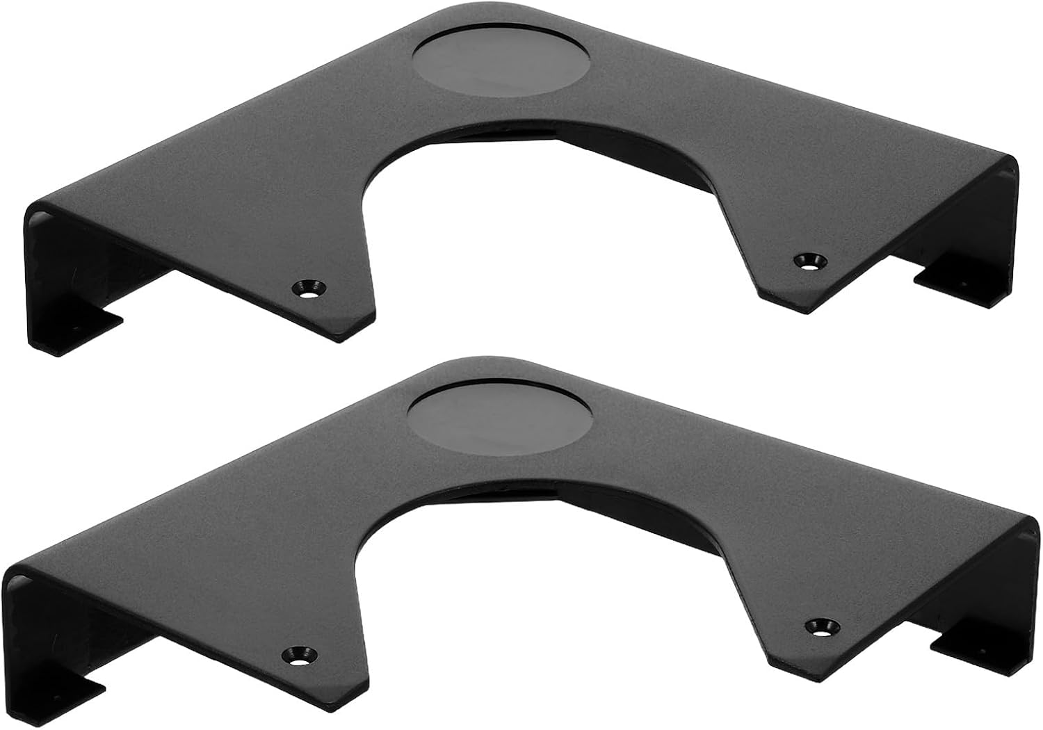 Toddmomy 2pcs Snooker Corner Plate - Protective Black Billiards Table Corner Plate - Snooker Desk Accessories for Game Room Billiard Equipment