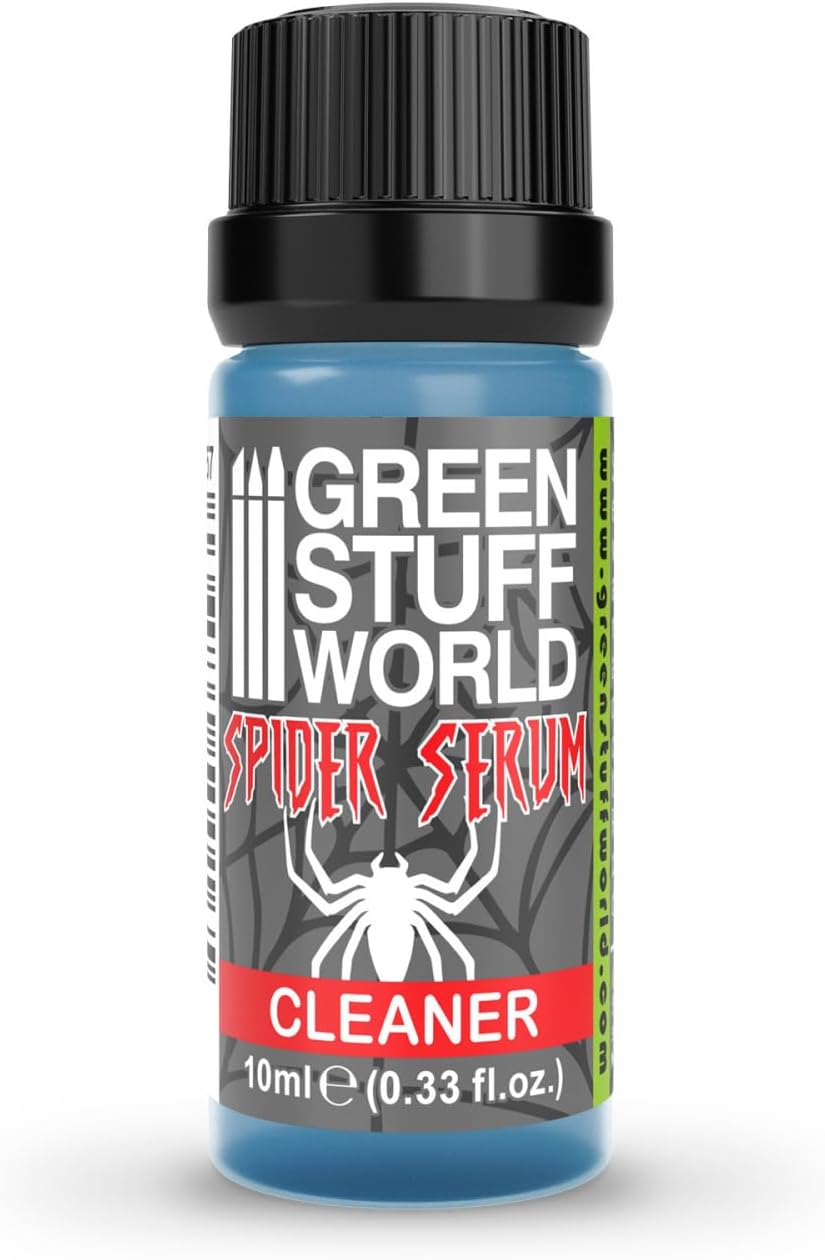 Green Stuff World – Acrylic Color Paint Spider Web Cleaner 1657 for Models and Miniatures