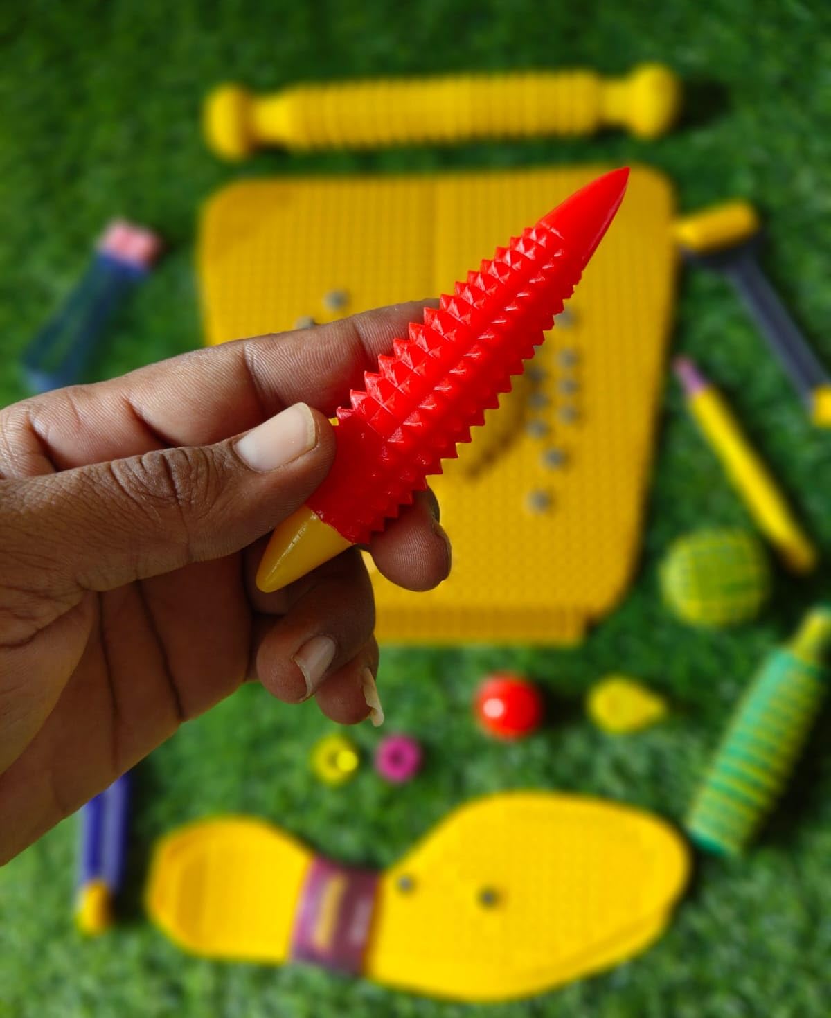 AHCS Acupressure Massager & Sujok Therapy Tools Combo Kit for Stress Pen Relief Natural with Bio-Maggenatic Foot Matt and Roller-Permidel (AS-07) AHCS Acupressure Massager & Sujok Therapy Tools Combo Kit for Stress Pen Relief Natural with Bio-Maggenatic Foot Matt and Roller-Permidel (AS-07)