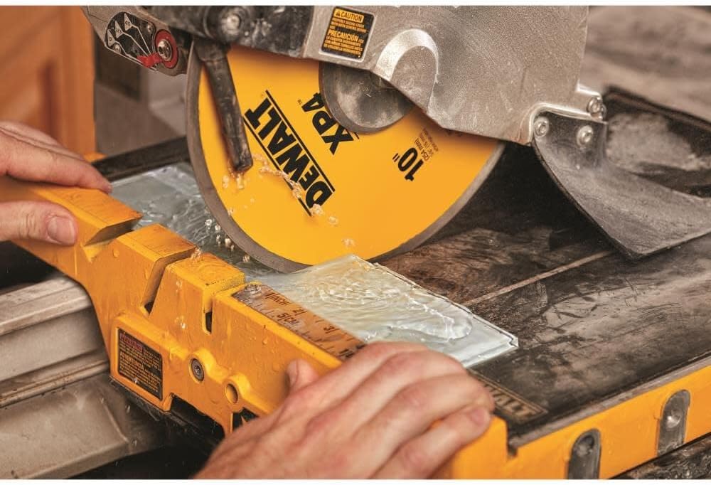 DEWALT DWA4769 Continuous Rim Glass Tile Blade, 10"