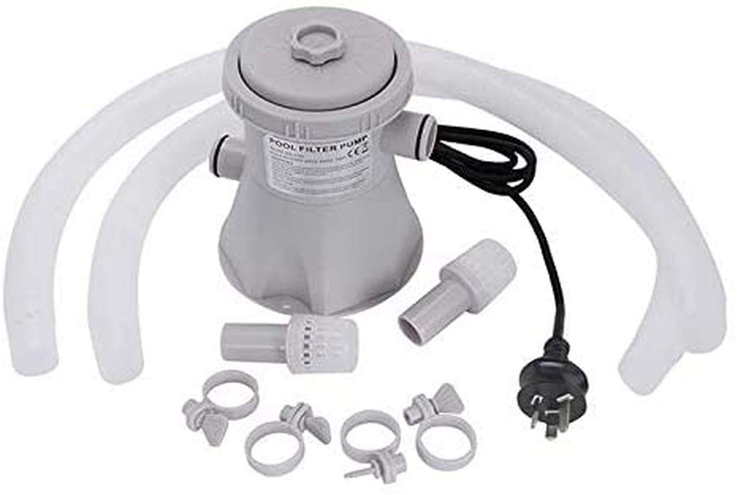 ECOSWAY 230V Electric Swimming Pool Filter Pump for Above Ground Pools Cleaning Tool
