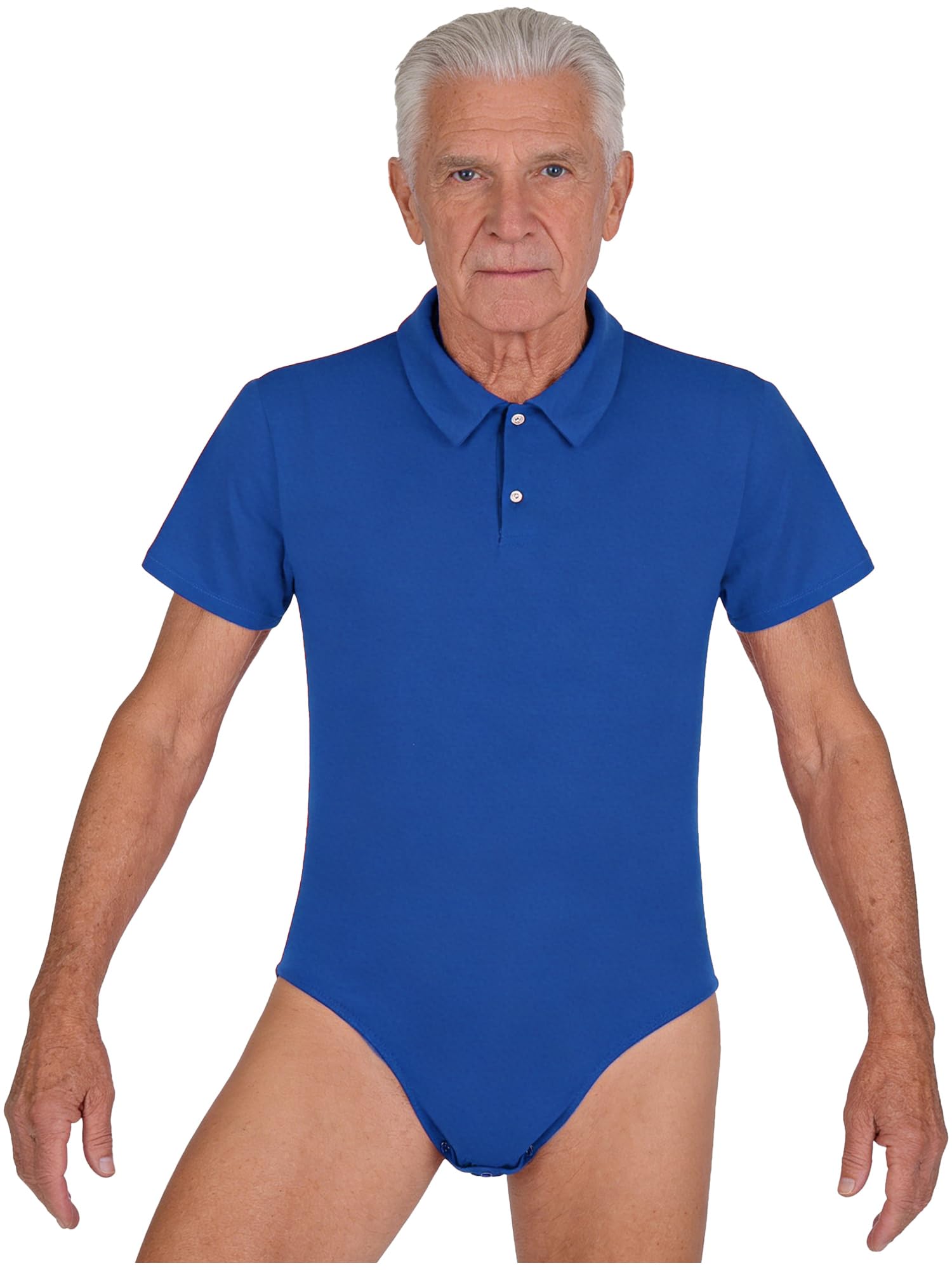 Ropa de calle para personas mayores: traje combinado con botones renvena 6