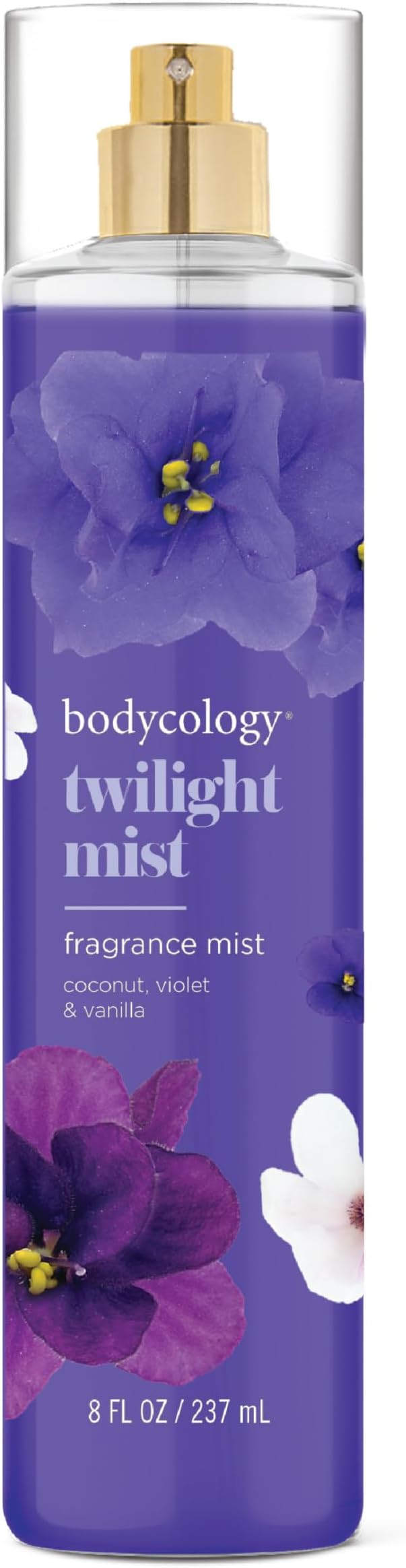 Bodycology Long-Lasting Fragrance Body Mist, Twilight Mist, 8 fl oz