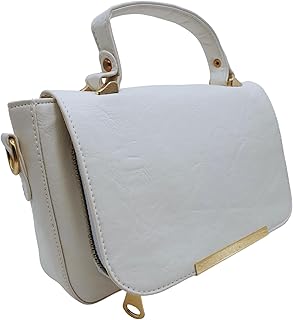 شنطة يد جلدية للنساء من ايه واي 1516 كروس بودي بحزام مثبت تصميم عصري وانيق ابعاد 18 × 26 10 سم