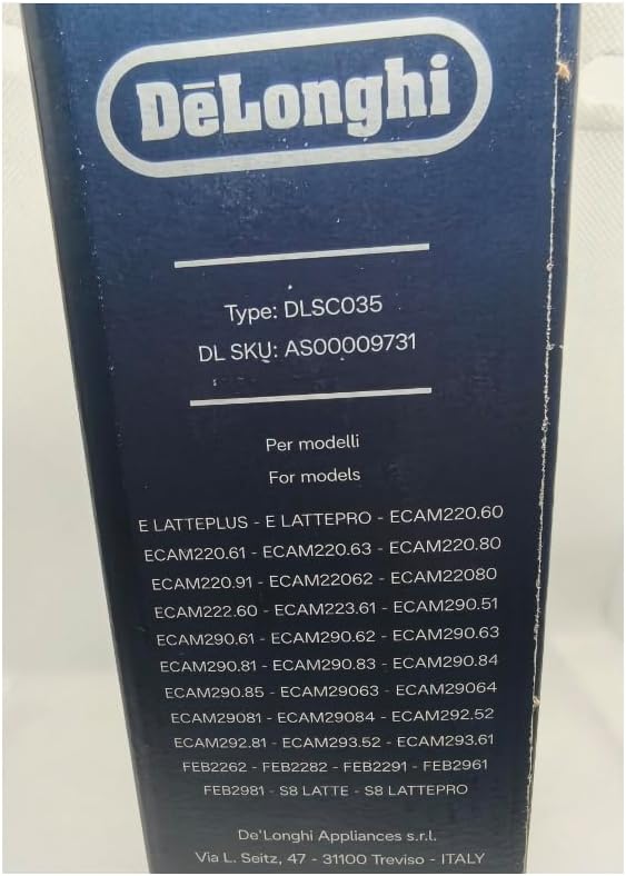 DeLonghi Milk Carafe Coffee Maker Container Magnifica Evo ECAM290 MILK JUG DELONGHI AS00009731