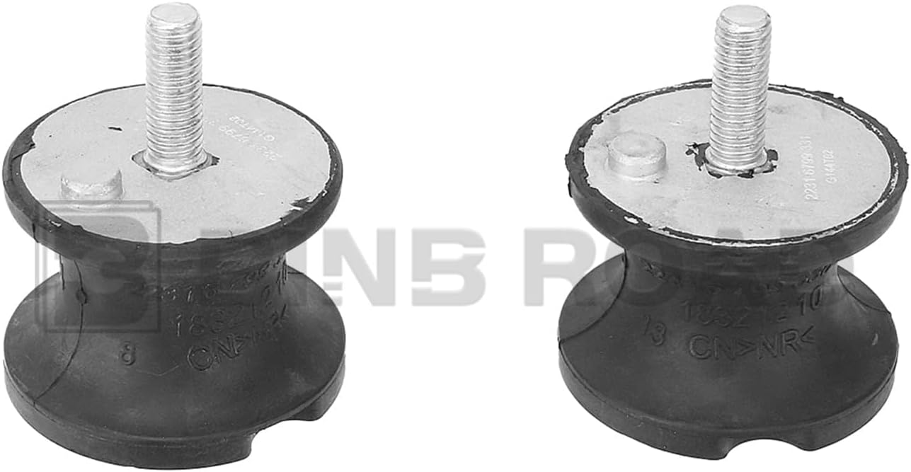 4Pcs Engine Mounts & Transmission Mount Compatible with BMW 323i 325i 328i 330i 335i 335is Z4 E90 E92 E93 E89 (Replaces 22116760330 + 22316799331)