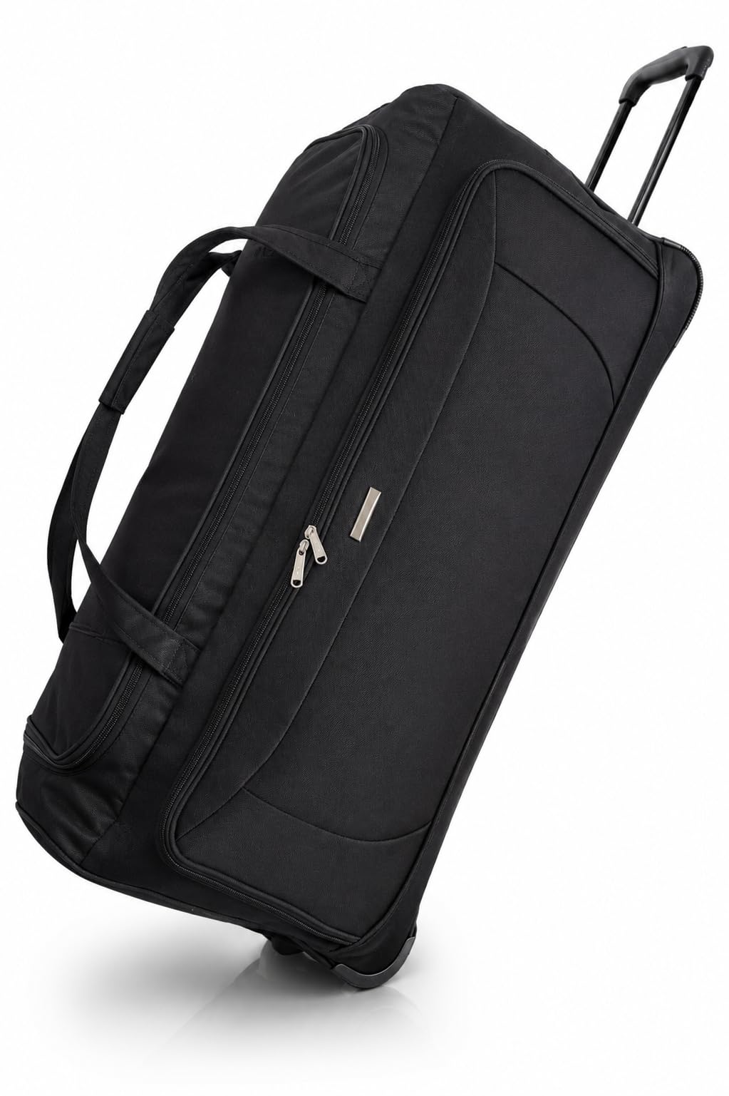 Reisetasche mit Rollen – 90 cm lang – 182 l – Schwarz, Basic