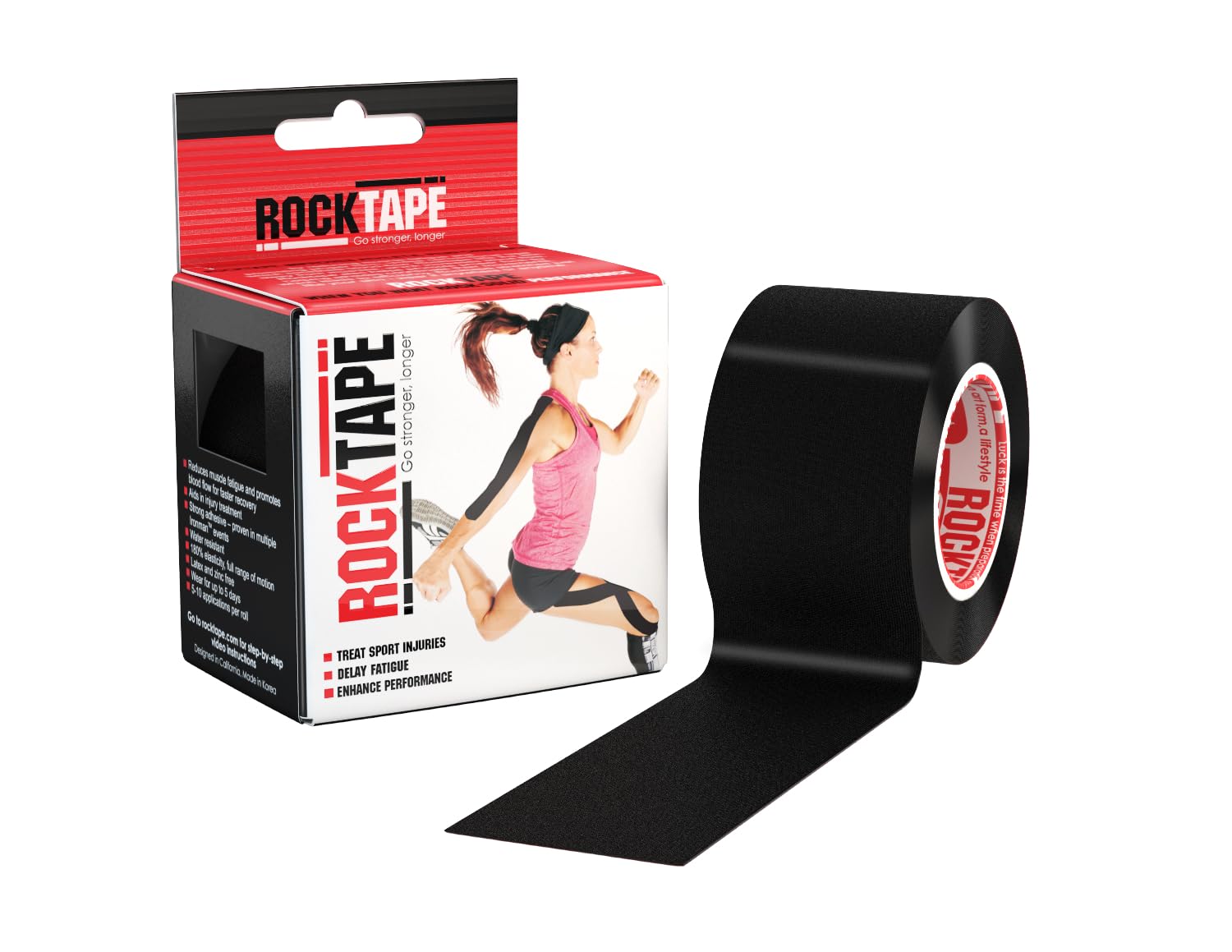RockTapeOriginal 2-Inch Water-Resistant Kinesiology Tape