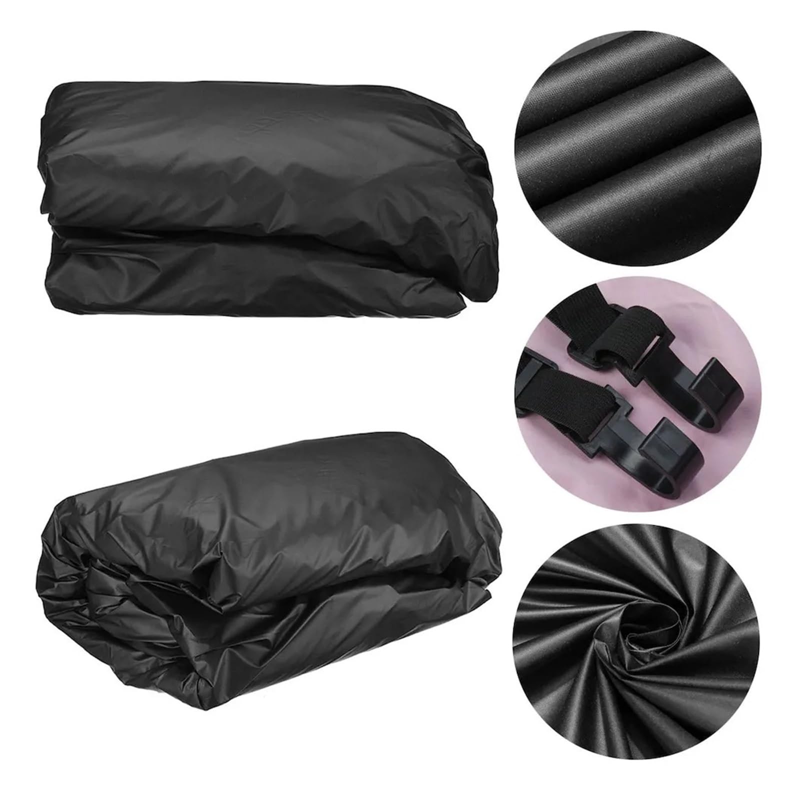 Funda De Protección para Coche Lona para Autocaravana 210D Cubierta para Techo Caravana Impermeable A Prueba Polvo Parasol Y Protección UV(5X3m)