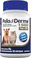 VETNIL Pelo E Derme 1500Mg Dha + Epa 30 Cápsulas Vetnil