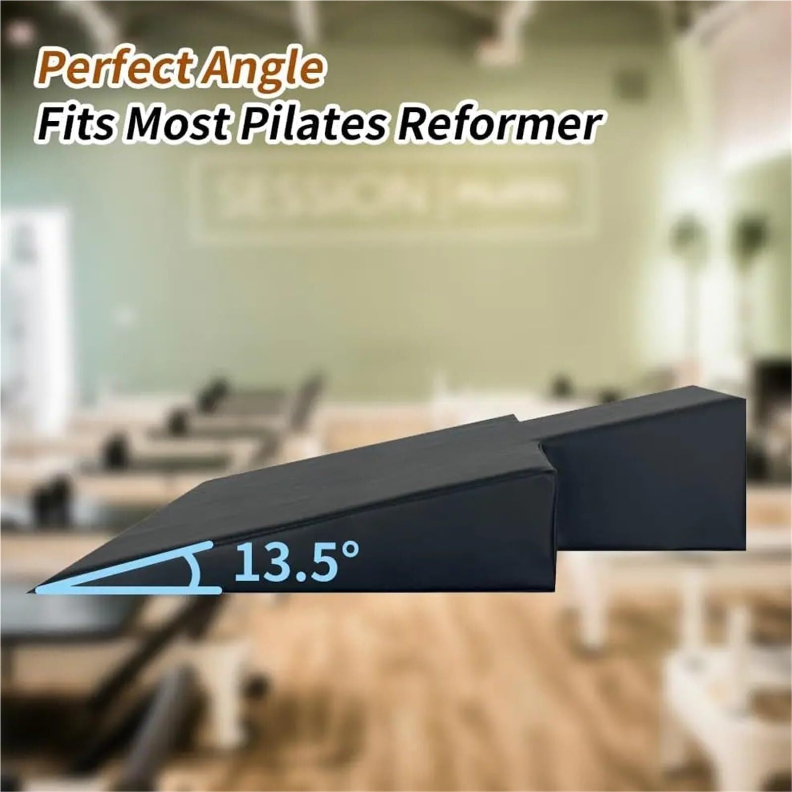 Bloque Yoga Cuña Tapizada for Pilates | Ideal for Uso Doméstico Y En Estudio, Material Suave, Multifuncional for Ejercicios De Suelo