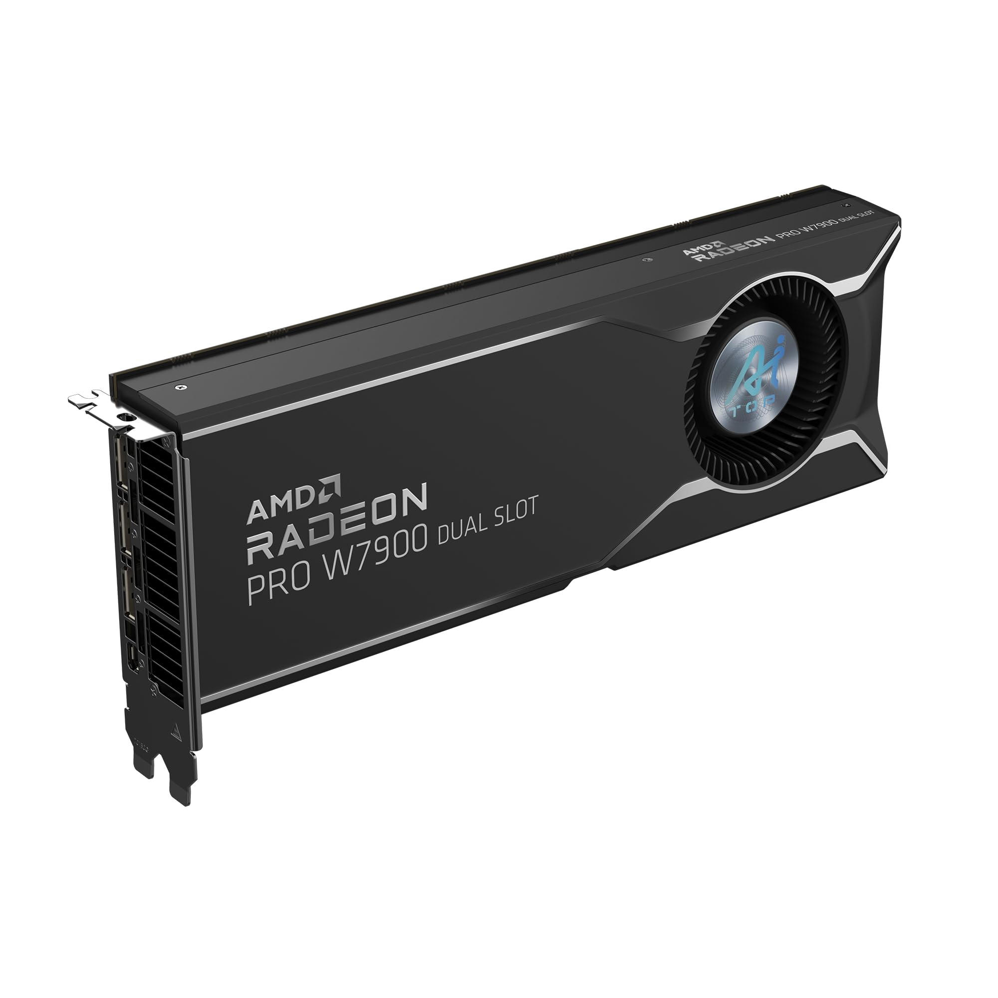 Gigabyte Radeon PRO W7900 Dual Slot AI TOP 48G Scheda Grafica - 48GB GDDR6, 384 bit, PCI-E 4.0, 3 x DisplayPort 2.1, W7900 AI TOP 48G