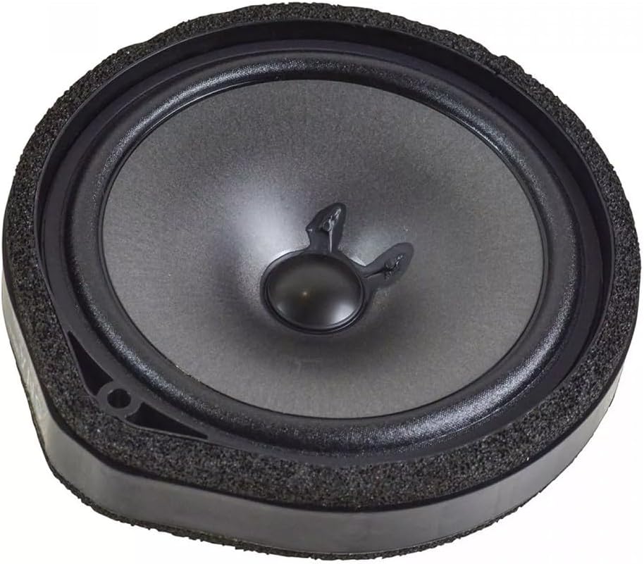 Front Door Speaker Assembly Replacement for Honda Civic 2006 2007 Factory OEM 39120-SNA-A01 39120-TA0-A01 Car Audio System Component Silver Construction