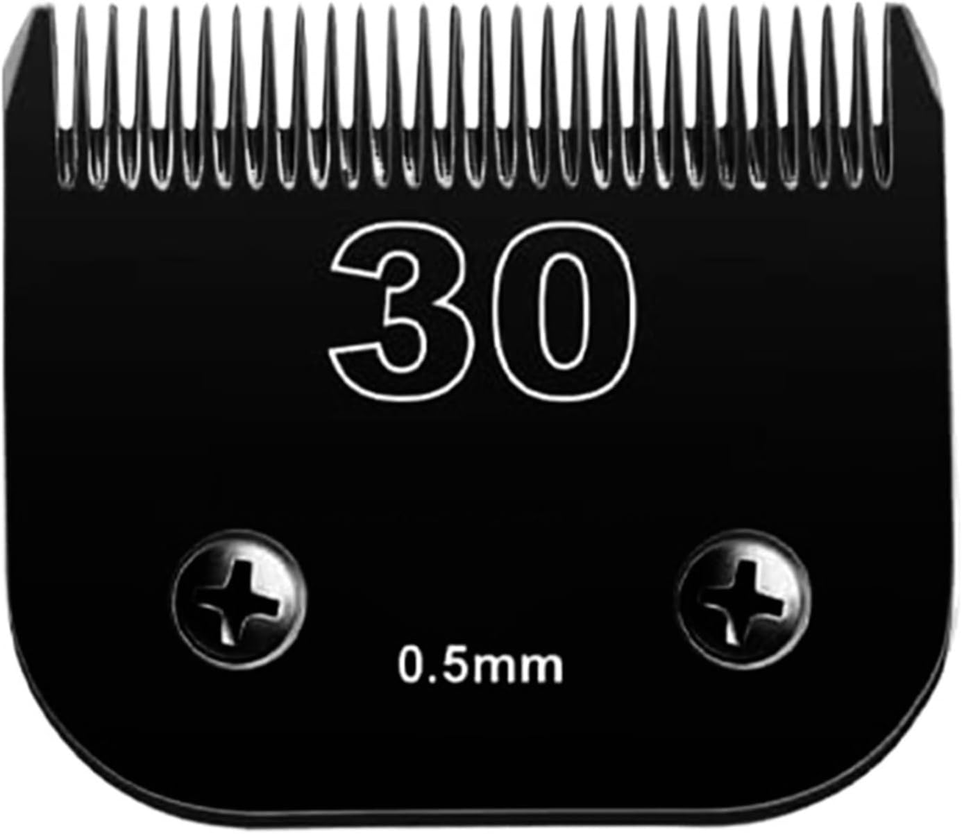 Black Detachable Pet Dog Cat Grooming Clipper Blade,Compatible for Andis,AG,AGC,AGP,AGRC,Compatible for Wahl,KM10 Series,Animals Clippers Trimmer Replacement Parts(34HT(19mm))