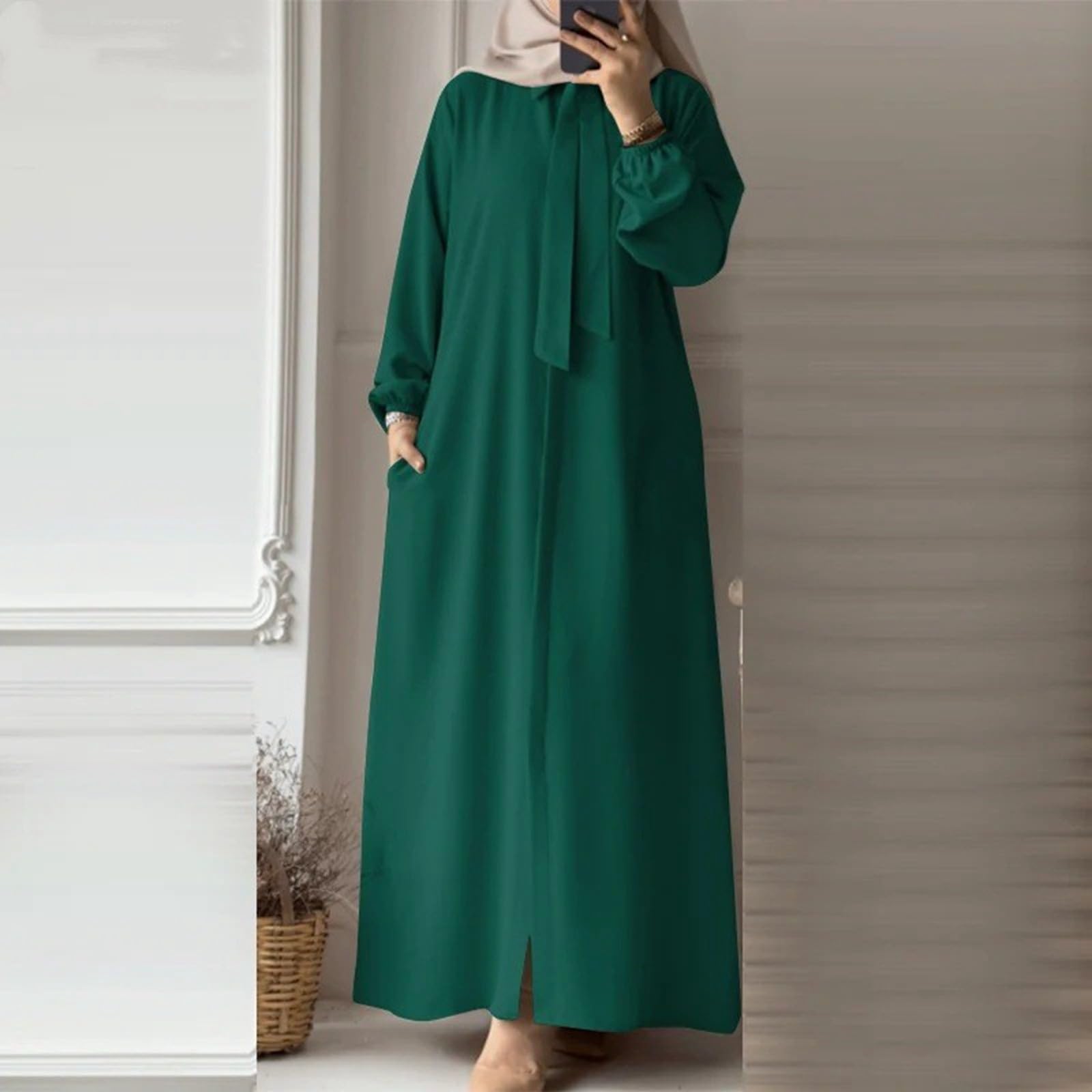2026 Chemise à Manches Longues et pour Femmes nœud Unie Poche Cardigan Ample Longue