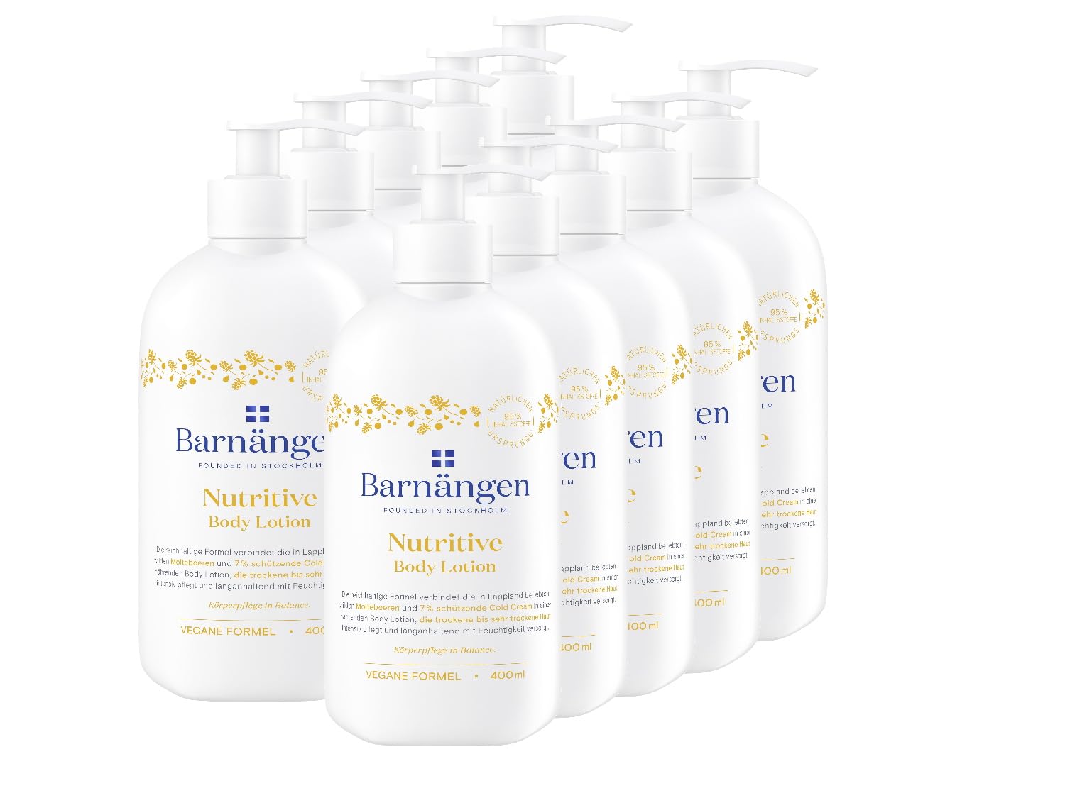 Barnängen Body Lotion 400 ml Nutritive, 10er Pack, 10x 400 ml