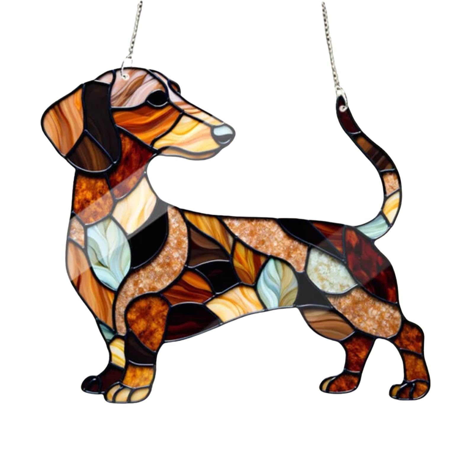 Produktbild von Dackel Sonnenfänger, Niedliches Acryl-Fensterdeko Suncatcher Mit