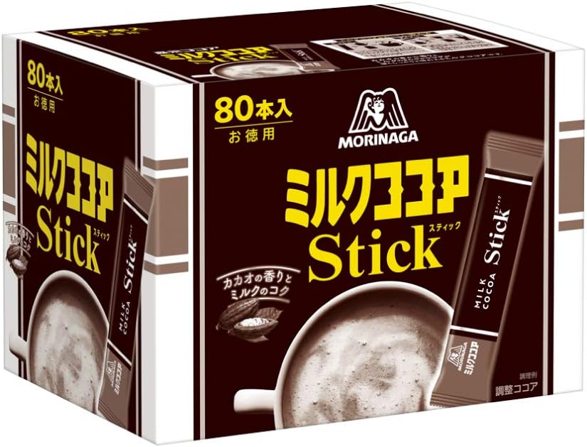 morinaga 森永製菓 ミルクココアスティック 80本