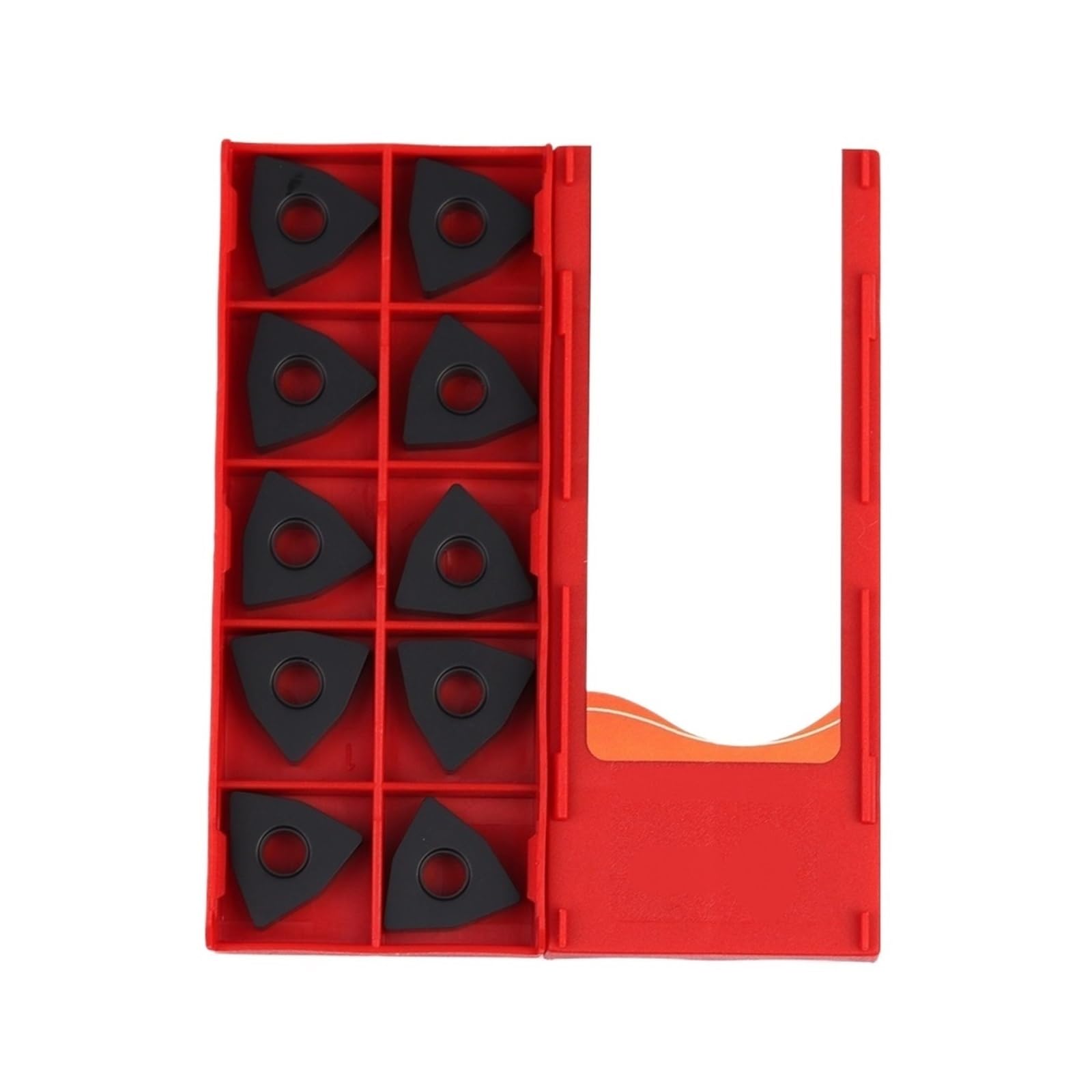 Herramienta de torno de carburo indexable 10 Uds WNMA080408 5115 herramienta de torneado externo aleación dura corte Metal se aplica al hierro fundido