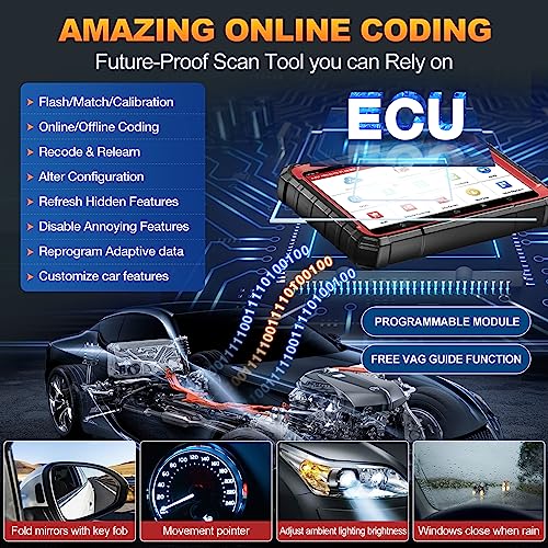 Launch X431 Pro Elite Obd2 Auto Diagnostica, Bidirezionale Diagnosi Auto In Italiano, Codifica Ecu Online, Sistema Completo, 38+ Reset Per Veicolo, Canfd&Doip, 2 Anni Di Aggiornamento - 3