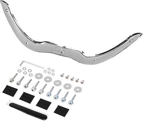Miniatura 4 de TCT-MOTORPARTS Moldura de parabrisas para Harley CVO Road Glide Ultra FLTR 2004-2013 FLTRU Ultra FLTRU FLTRXSE2 cromado