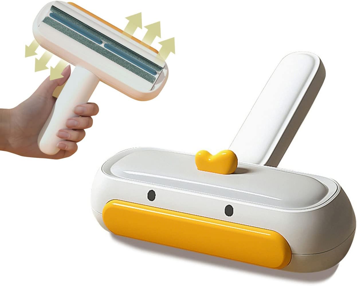 PURROOM Pet Hair Remover, Reusable Dog & Cat Hair Remover Roller for Furniture, Couch, Carpet, Car Seat, Self-Cleaning, Efficient Animal…