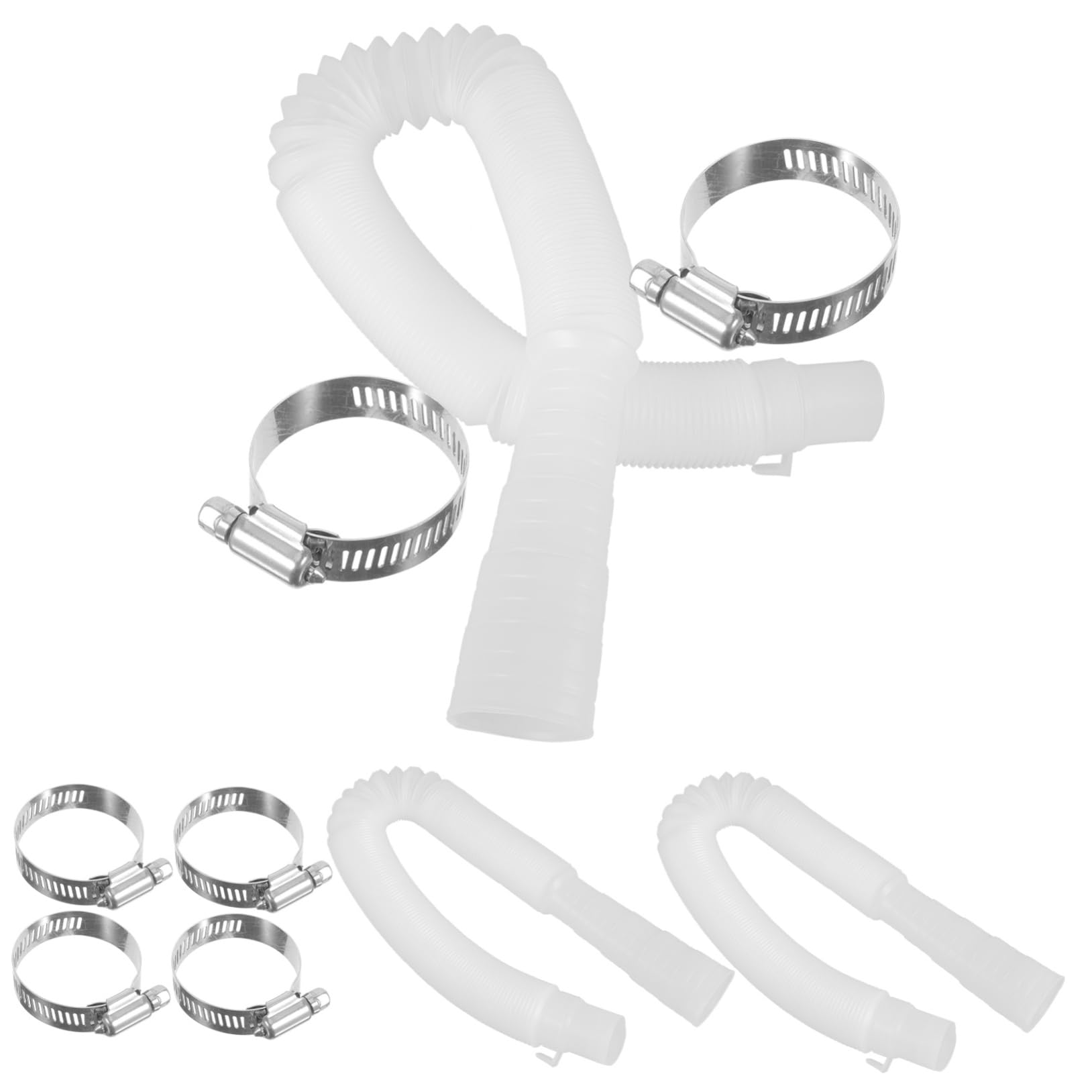 Balacoo 3 Sets Pool Replacement Tube Swimming Pool Drain Hose Accessory Pump Hose Swimming Pool Accessory Swimming Pool Replacement Hose Pool Pool Supplies Pool Replacement