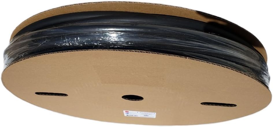 Buy Auto Supply # BAS13804 (164 Foot Spool) Black 3/8" - 3:1 Shrink Ratio Bulk Roll Heat Shrink Tubing Dual Wall Adhesive Lined Automotive & Marine Grade - Size: I.D 3/8" (9.5mm)