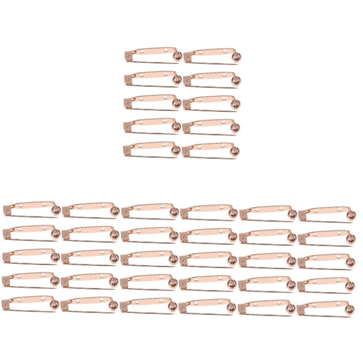 40stücke Sicherheitsnadeln Für Broschen Schmuckzubehör Brooch Für Anstecknadeln Für Bastelprojekte Und Textilgestaltung