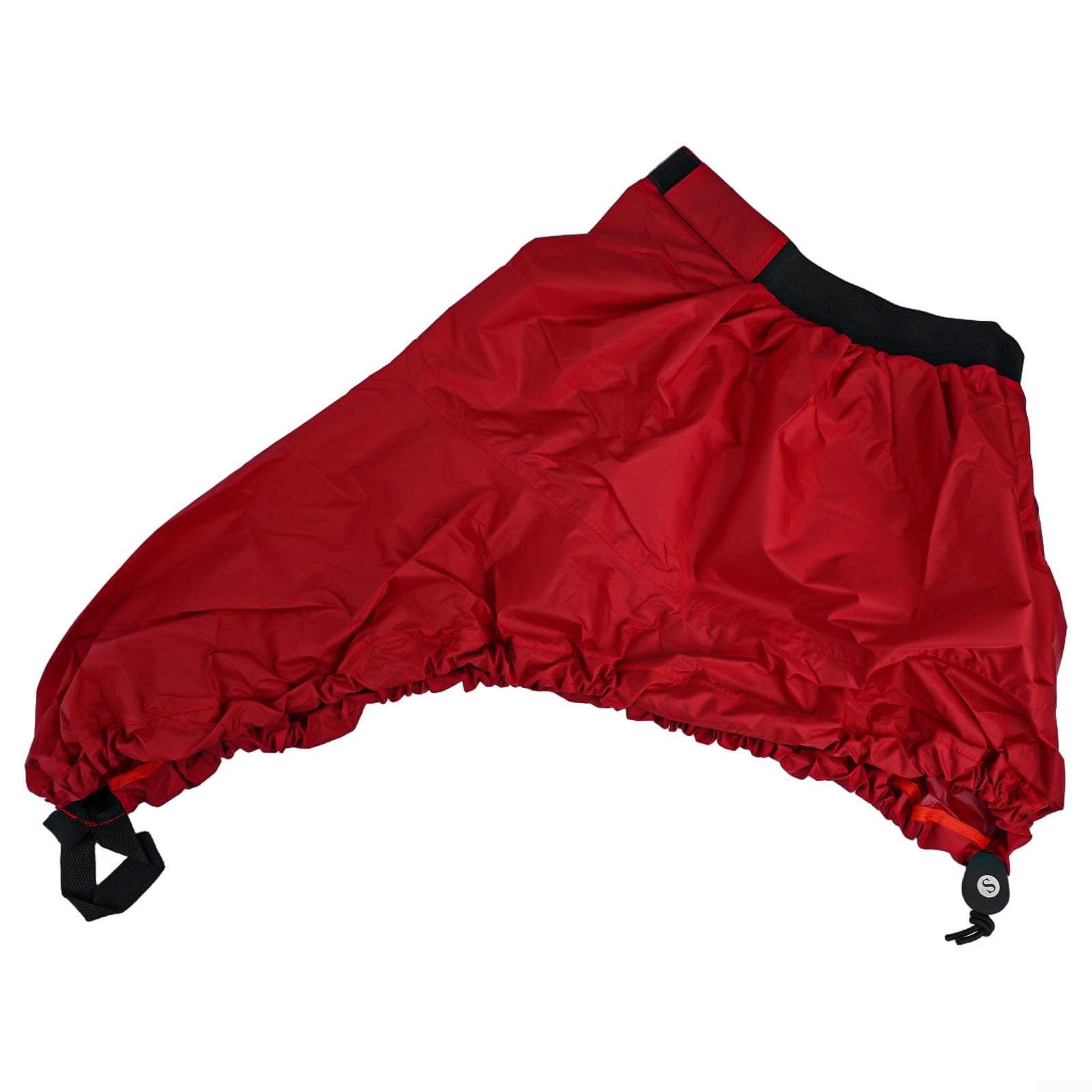 Canoe Spray Deck with Tapped Seams for Enhanced Durability (S Red)