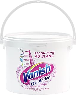 Vanish Oxi Action Booster de Blancheur - Détachant Textile & Raviveur de Blancheur - Poudre 2.250kg
