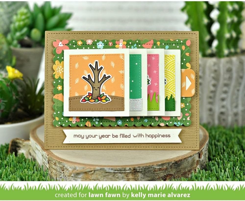 LAWN FAWN Flippin' Awesome Lawn Cuts Custom Craft Die