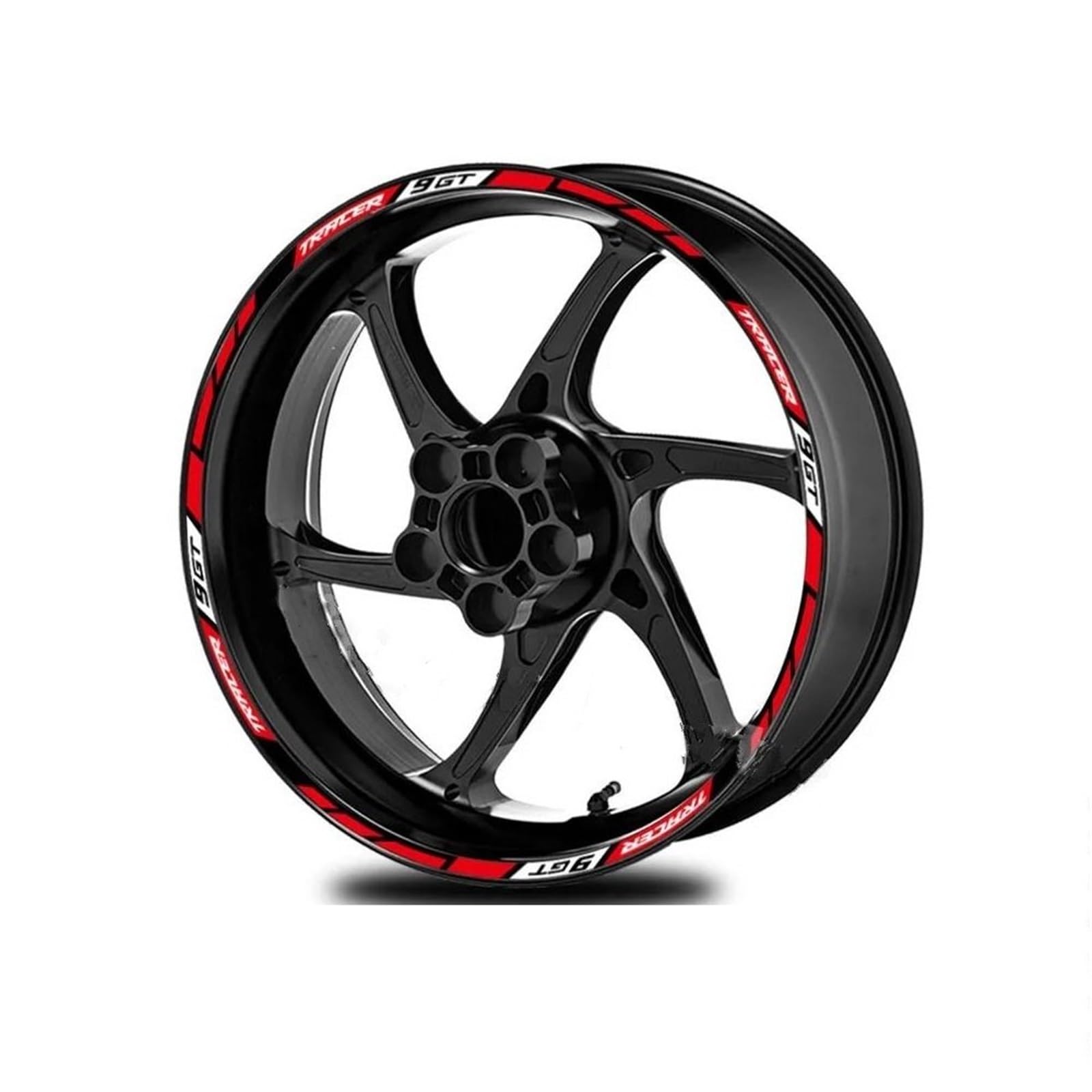 Wheel Stickers Motorcycle Reflective Wheel Decal for TRACER900GT TRACER900 Tracer 9 GT Hub Stickers Rim Protector Kit Rim Reflective Decal