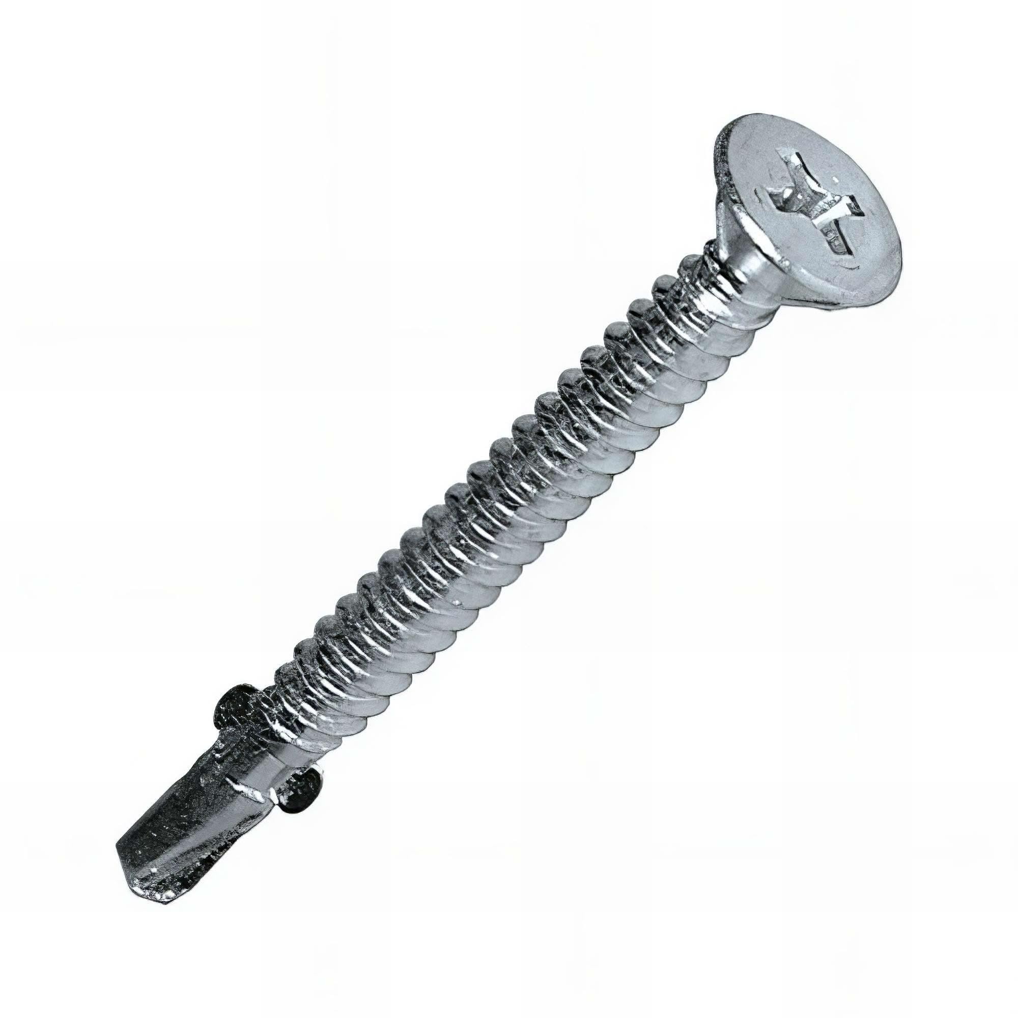 SCELL-IT, Viti autoperforanti a testa svasata, crociforme, 5.5 x 50 mm, scatola da 250, TFAC55050, la soluzione efficace e pratica per un fissaggio rapido e solido