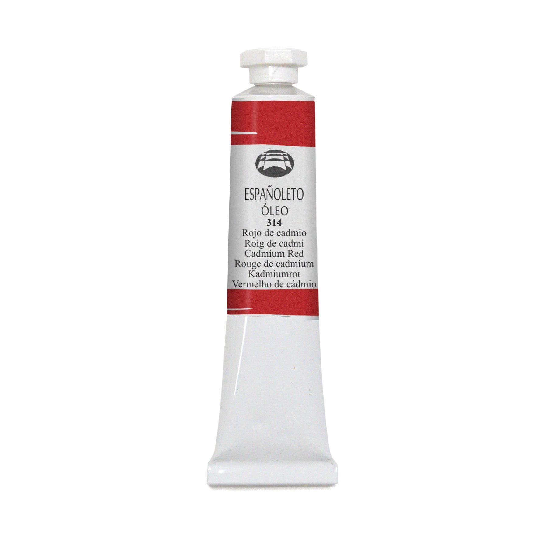 Lienzos Levante Óleo Españoleto Tubo de Pintura, Rojo (314 Rojo de Cadmio), 20 ml